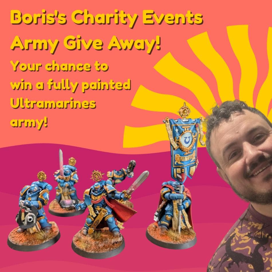 Boris's Charity Events: Army Give Away