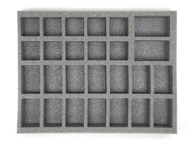 14 Large 10 Medium 2 X-Large Troop Foam Tray (BFL) 15.5W x 12L x 2H